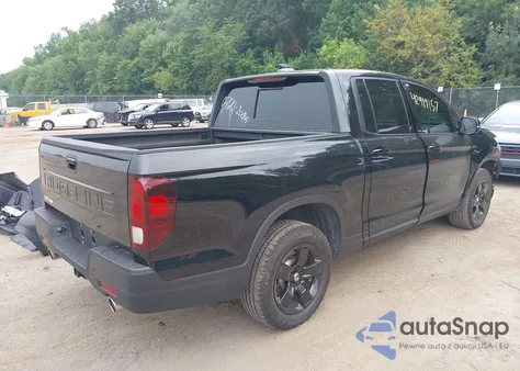 2025 Honda Ridgeline Black Edition из США, поврежденный, VIN 5FPYK3F81SB013055